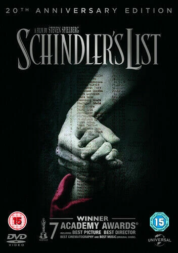 SCHINDLER'S LIST -  LIAM NEESON - SPECIEL EDITION - NEW / SEALED DVD - Image 1 of 1