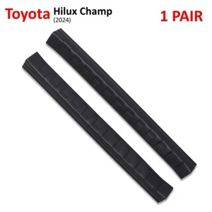 Scuff Plate Trim Sill Door Step Cover Black For Toyota Hilux Champ 2024 - 2025 - Picture 1 of 11