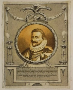 RADIERUNG AQUATINTA GRAVUR Matthias Erzherzog von Österreich König Ungarn und Böhmen 1800 - Bild 1 von 3