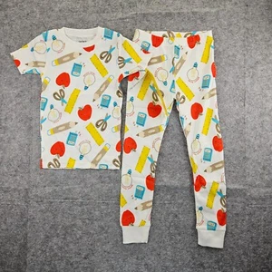 Carter's Kid 2-Piece Back To School 100% Snug Fit Cotton Pajamas NWT Size 5, 6 - Picture 1 of 1