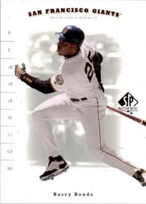 2001 SP Authentic #66 Barry Bonds - Image 1 of 2