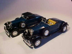 LOT 2x Rolls-Royce Phantom II Henley Convertible 1931 Yatming 1/43 Diecast Mint - Picture 1 of 7
