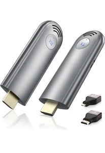 Wireless HDMI Transmitter and Receiver Plug & Play Portable 2.4G/5G Extender Kit - Picture 1 of 9