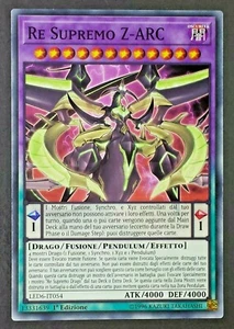 RE SUPREMO Z-ARC in Italiano LED6-IT054 Comune YUGIOH - Foto 1 di 1