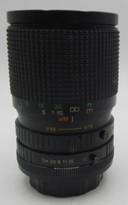 Tou Five Star MC Auto Zoom 28-80mm 1:3.5-4.5 Macro Camera Lens - Image 1 of 4