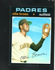 1971 Topps # 505 Ollie Brown Ex-Mt - Foto 1 di 1