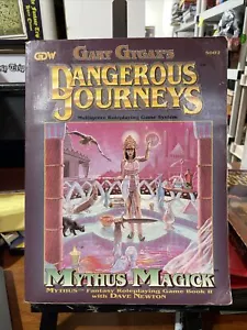Gary Gygax's Dangerous Journeys Mythus Magick Fantasy Roleplaying Game Book 2 PB - Picture 1 of 12