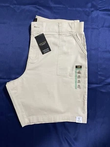 NWT Lee Men Short Extreme Motion Flex Waistband Flat Shorts Tan Performance - Picture 1 of 4