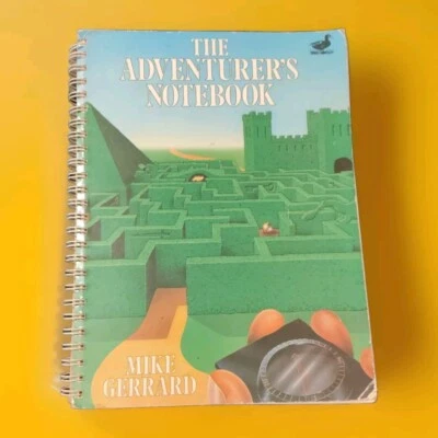 The Adventurers Note Book Text Adventure Planning Vintage PC Mike Gerrard - Image 1 of 4