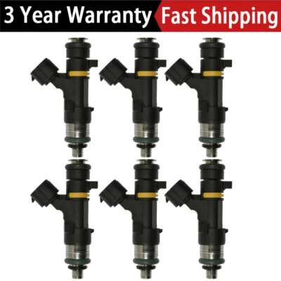 6pcs Fuel Injectors FJ828 for Infiniti M35 3.5l V6 2006 2007 2008 16600CD700 - Imagem 1 de 4
