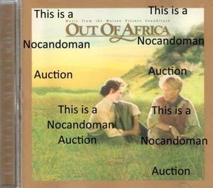 NM AUDIOPHIL GOLD CD OUT OF AFRICA JOHN BARRY SOUNDTRACK MCA MASTER DISC FRE SHP - Picture 1 of 2