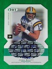Josh Booty 2001 SAGE Hit #A34 Die Cut Rookie Autograph SN 69/250 - LSU Tigers