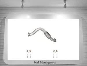 Hosenrohr Abgasrohr Ford Focus 1.8 2.0 Auspuff Flexrohr Montagesatz Bj. 98-05 - Bild 1 von 2