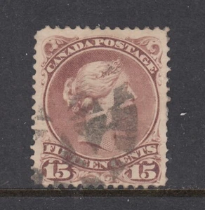 Canada #29b 15c Victoria (USED) cv$125.00 - Picture 1 of 2