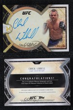 2018 Topps Museum Collection Museum Auto Gold /25 Chuck Liddell #MA-CL Auto