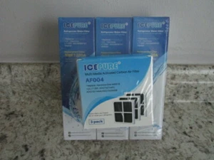 Ice Pure Kühlschrank Wasserfilter & Luftfilter je 3 Stück RFW1200A, AF004 - Bild 1 von 3