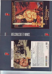 lot  2  documents- jaquettes videos - arnold Schawarzenegger  - Picture 1 of 2
