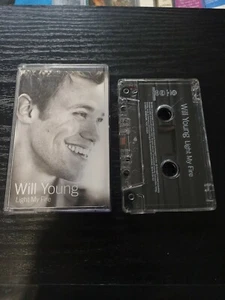 Will Young Light My Fire CASSETTE SINGLE Soul-Jazz, Soft Rock, Vocal - Picture 1 of 4