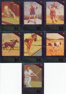 JUEGO DE TARJETAS DE INSERCIÓN FAVORITAS DE TODOS LOS TIEMPOS DE LOS DEPORTES COCA COLA SERIE 4 SF-1 A SF-7 - Imagen 1 de 1