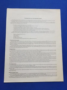 The Battletech Fan Club Ranking System - Picture 1 of 2