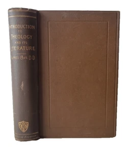 INTRODUCTION To THEOLOGY: Branches, Results, & Literature / Alfred Cave / 1896 - Picture 1 of 24