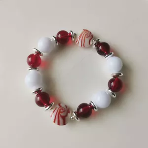 Neu Talbots gemischt Perlen elastisches Armband Geschenk Mode Frauen Party Urlaub Schmuck - Bild 1 von 2