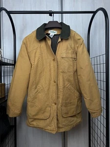 L.L Bean vintage made in USA canvas workwear chore jacket - Picture 1 of 12