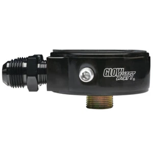 GlowShift Oil Cooler Sandwich Adapter - 1"-16 Thread for 6.7L Ford Power Stroke - Picture 1 of 3