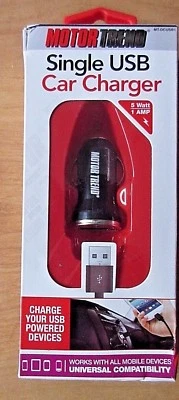 Cargador de coche USB único Motor Trend nuevo  Foto 1 de 4