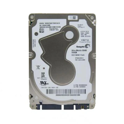 Seagate 500GB ST500LX012 Ultra Mobile SSHD 8GB NAND Flash 2.5" SATA HDD 5mm  - Image 1 of 3