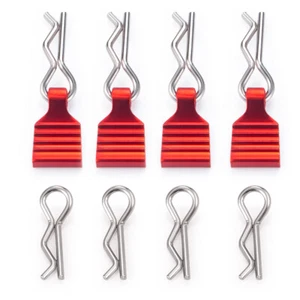 1/6 1/10 1/24 RC Car TRX4 SCX10 Fix Pins R Buckles RC Car Parts Shell Body Clips - Picture 1 of 26