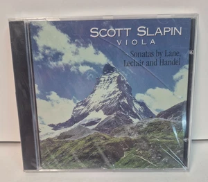 SCOTT SLAPIN VIOLA SONATAS BY LANE, LECLAIR AND HANDEL CD BRAND NEW - Picture 1 of 2