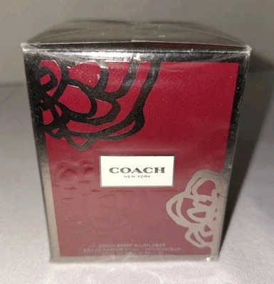 Coach Poppy WILDFLOWER 1 oz 30ml EDP Spray for Women 100% AUTHENTIC  SEALED RARE - Image 1 of 4