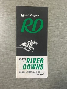 River Downs offizielles Programm vom 5. Juli 1969 - gebraucht - Bild 1 von 5