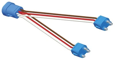 Grote PIGTAIL, 9" Y ADAPTOR, FEMALE PIN LAMPS (66810) - Image 1 of 2