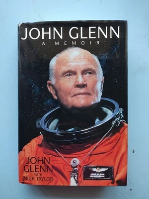 John Glenn A Memoir Hardcover Book Signed Autographed JOHN GLENN Space Hero NASA - Image 1 of 4