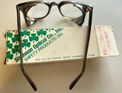 SHANNON vintage safety glasses - #303- 48/6" - Pre-owned - Image 1 of 4