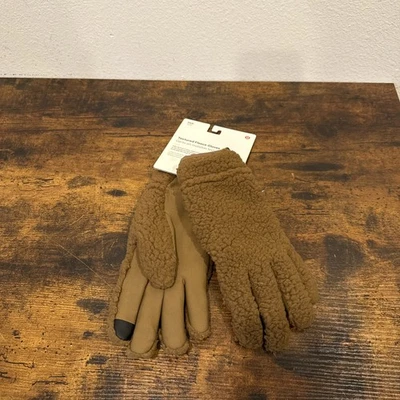 NWT Lululemon Primaloft Tech Gloves | XS/S | Brown | Fleece Lined | Insulated - Image 1 of 4