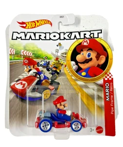 Hot Wheels Mario Kart - Mario Pipe Frame Retro Kart Diecast Kart - Brandneu - Bild 1 von 1