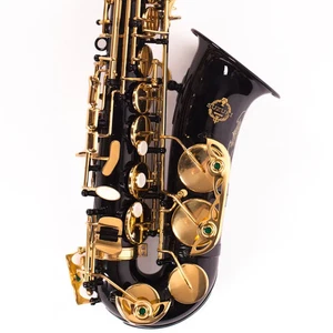 Envío gratuito SUZUKI LAS-1000 Profesional E Saxofón Alto Plano Negro Saxo Con Estuche - Imagen 1 de 8