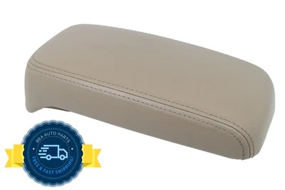 Lincoln LS 2000-2002 consola central cuero beige reposabrazos tapa superior OEM Foto 1 de 4