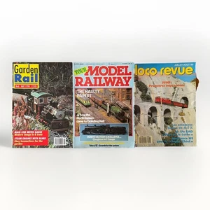 Three Model Railway Magazines Garden Rail Your Model Railway Loco Revue hornby - Picture 1 of 1