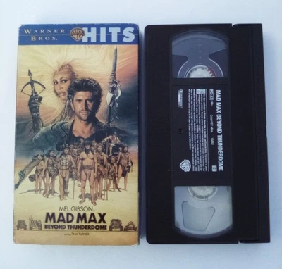 Mad Max Beyond Thunderdome (pre-Viewed VHS 1998) Mel Gibson Tina Turner SCI-FI - Image 1 of 4