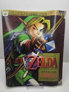 The Legend of Zelda: Ocarina Of Time Guida Ufficiale Nintendo Player's Guide (1998) Mappa - Foto 1 di 15