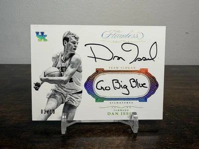 Flawless Collegiate Team Slogan Sig/10 Dan Issel “Go Big Blue” 2017 salón automático Foto 1 de 2