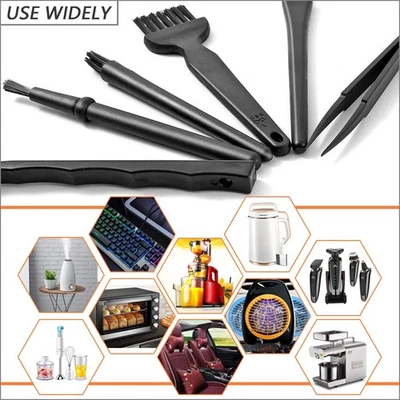 For Phone For Keyboard Keyboard Brush Kit Computer Cleaners Anti Static 6 in 1 - Image 1 of 4