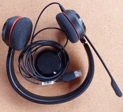 schnurgebundenes USB Headset Jabra Evolve 20 MS Stereo - Bild 1 von 4