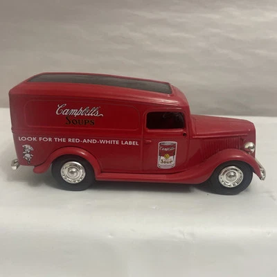 Banco de sopa Ertl 1930s Ford Panel Campbells fundido a presión Foto 1 de 4