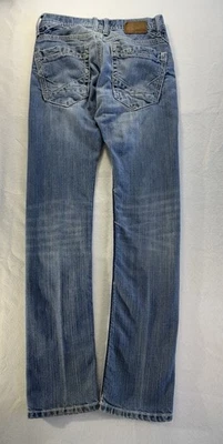 BKE Denim Aaron Jeans Mens 27R X 31 Straight Leg Blue Wash - Image 1 of 4