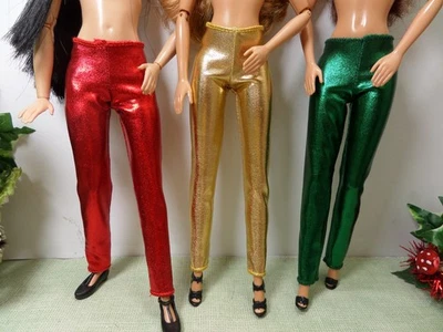 PETRAS SELBST ENTWORFENE & GENÄHTE KLEIDUNG 💙 Leggins 11 Farben 💙 Kleidung für Mode Puppen: NORMAL, CURVY, VINTAGE, MANN